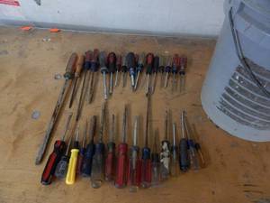 Assorted Screw Drivers Craftsman & Others