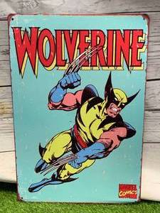 lot 49 image: Wolverine Metal Sign 7 X 11