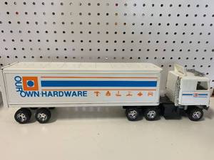 lot 55 image: Ertl Our Own Hardware Semi Truck 18  Long