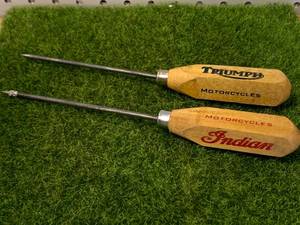 lot 58 image: Indian & Triumph Ice Picks 9 Long