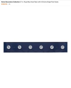 Various Kinds of Home Decor Items Including Door Hooks & Various Sizes of Brackets. See Pictures