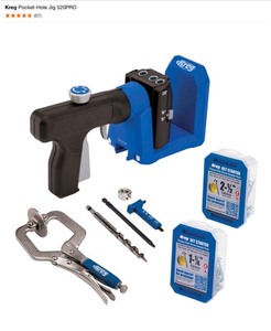 Kreg Pocket-Hole Jig 520PRO & Kreg Micro-Pocket Drill Guide Kit. See Pictures