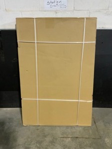 Husky 96 in. W x 42 in. H x 48 in. D Overhead Ceiling Mount Storage Rack in White. See Pictures