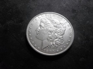 1883 O Morgan Silver Dollar
