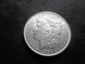 1886 Morgan Silver Dollar