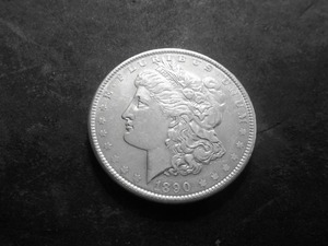 1890 Morgan Silver Dollar