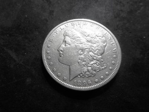 1896 O Morgan Silver Dollar