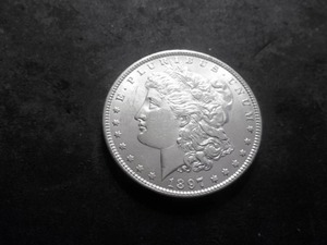 1897 Morgan Silver Dollar