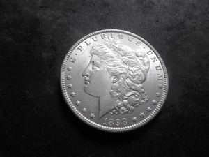 1898 Morgan Silver Dollar