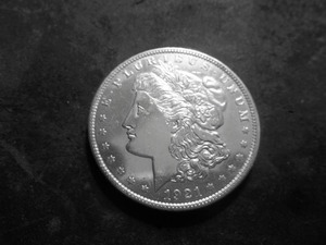 1921 Morgan Silver Dollar