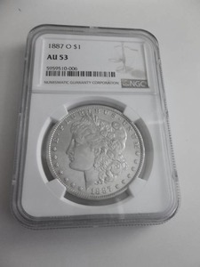 1887 O Morgan Silver Dollar