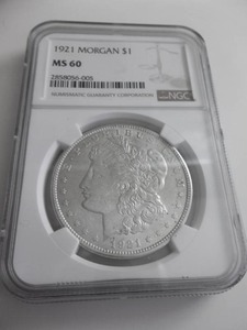 1921 Morgan Silver Dollar