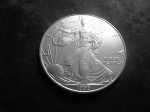 1999 Silver Eagle Dollar 1 Oz. .999 Fine.