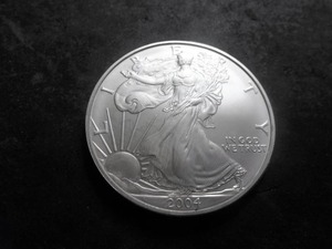 2004 Silver Eagle Dollar 1 Oz. .999 Fine.