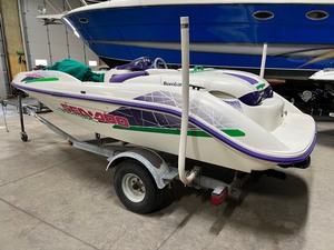 lot 3 image: 1995 Sea Doo Speedster Jet Boat Twin Engine