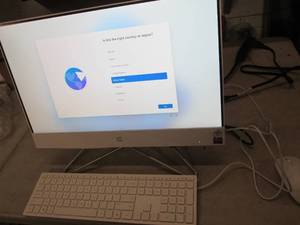HP 21.5 inch full HD AMD atholon si...