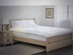 5 inch featherbed mattress topper w...
