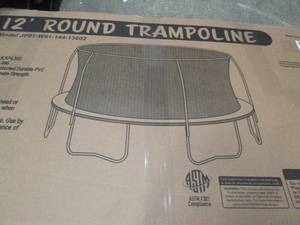 12 foot round trampoline ...