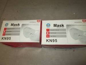 2 packs of 50 pcs of non medical KN...