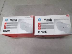 2 packs of 50 pcs of non medical KN...