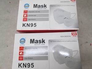 2 packs of 50 pcs of non medical KN...