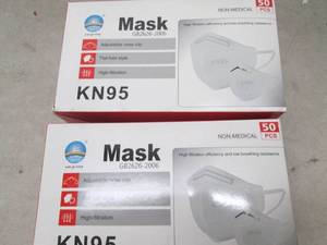 2 packs of 50 pcs of non medical KN...