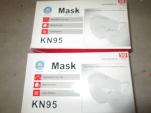 2 packs of 50 pcs of non medical KN...