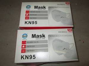 2 packs of 50 pcs of non medical KN...