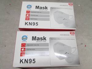 2 packs of 50 pcs of non medical KN...