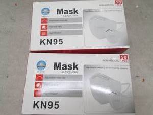 2 packs of 50 pcs of non medical KN...