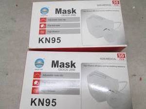 2 packs of 50 pcs of non medical KN...