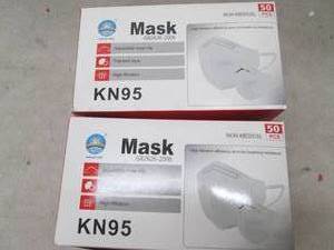 2 packs of 50 pcs of non medical KN...