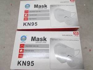 2 packs of 50 pcs of non medical KN...