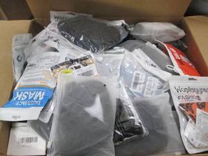 box of of reusable masks ...