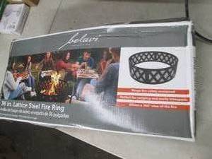 belair 36 inch lattice steelfire ri...