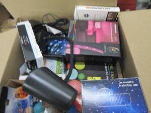 box of lights , and dyson attachmen...