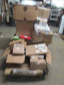 pallet of items that need repair ...
