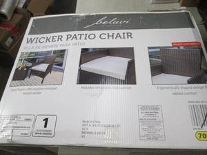 belair wicker patio chair ...