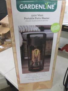 gardenline 1200 watt portable patio...