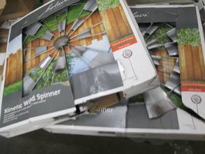 2 belair kinetic wind spinners both...