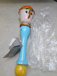 disney chip light up bubble wand ne...