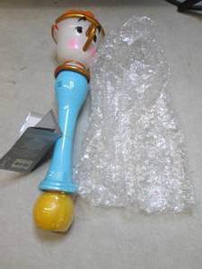 disney chip light up bubble wand ne...