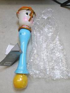 disney chip light up bubble wand ne...