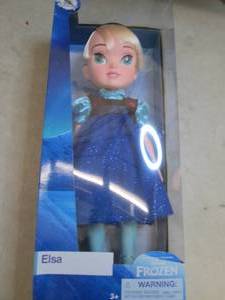 disney princess elsa frozen blue gl...