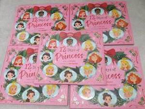 5 12 days of princess books all new...