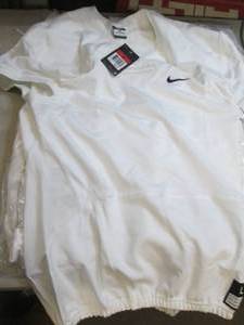 5 new mens large nike white footbal...
