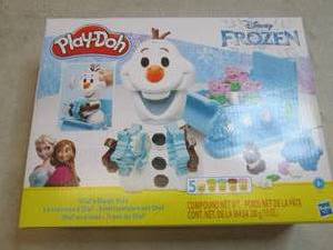 new play-doh disney frozen olafs sl...