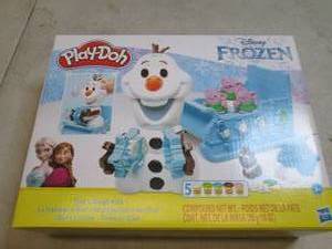 new play-doh disney frozen olafs sl...