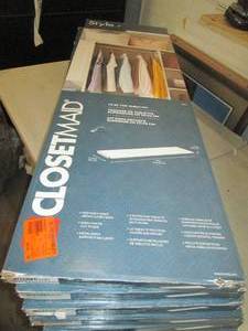 lot of 6 closetmaid 48 inch top she...