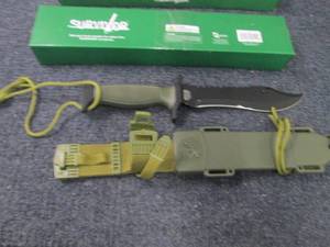 Survivor 12 Bowie Fixed Blade Knif...
